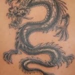 Ever-so-popular dragon tattoo