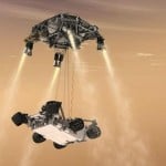 "Curiosity" landing on Mars