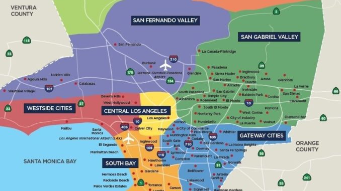 la county map with cities Wealth Infection And Testing Rates What Are We Seeing Reflected la county map with cities