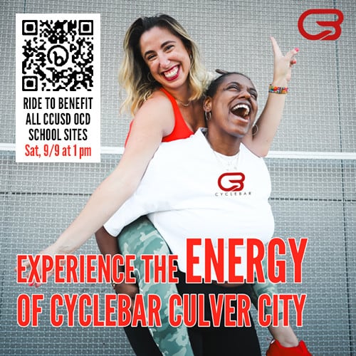 CycleBar Culver City - Ride to Benefit All CCUSD OCD School Sites