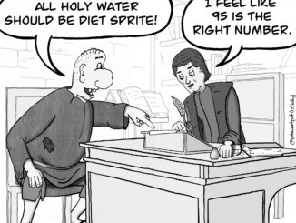 After the Plague #61 (1571: Chuck Luther tries to help his brother Martin do Protestantism)